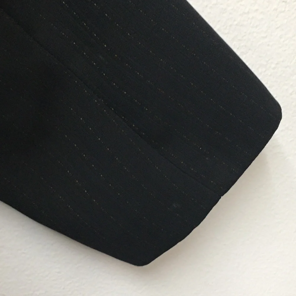 Kasper Suit Blazer 14 Black Gold Bronze Office Professional Workwear Business